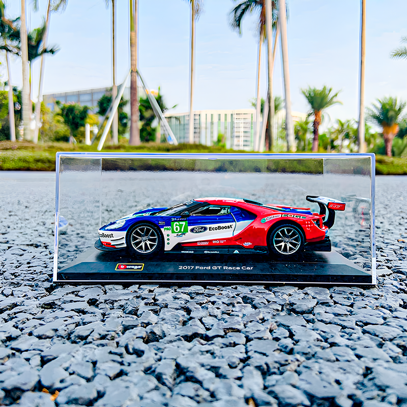 Miniatura Ford GT 2017 WEC em Metal 1:18