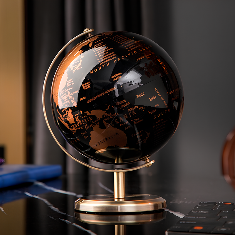 Globo Moderno Decorativo Bronze