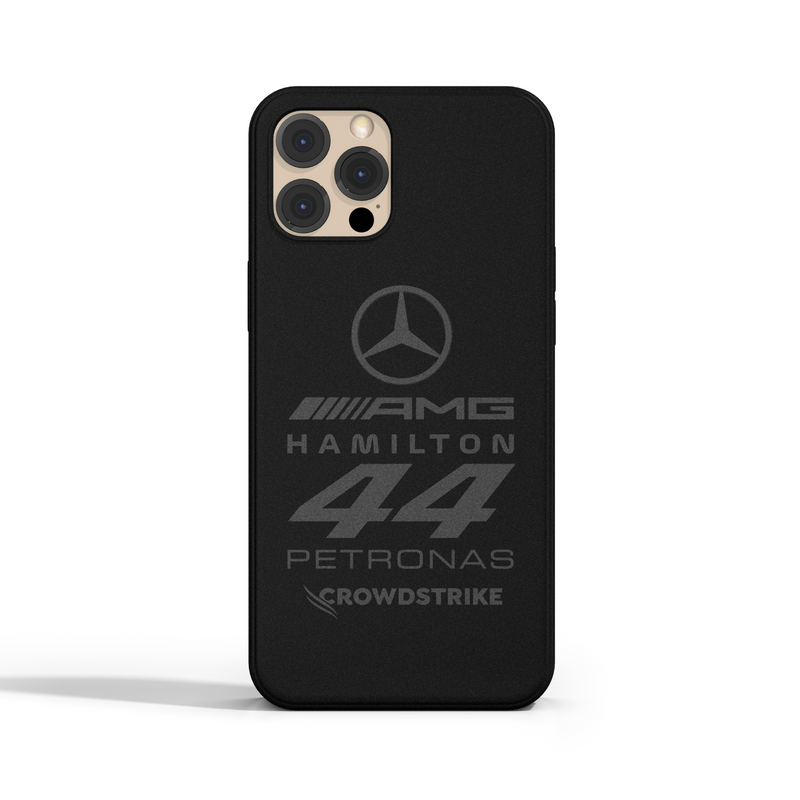 Case Lewis Hamilton All Black Mercedes 2023