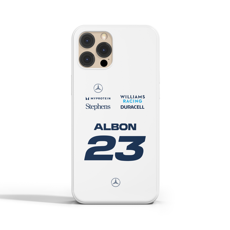 Case Williams Racing Branca 2024 Alex Albon