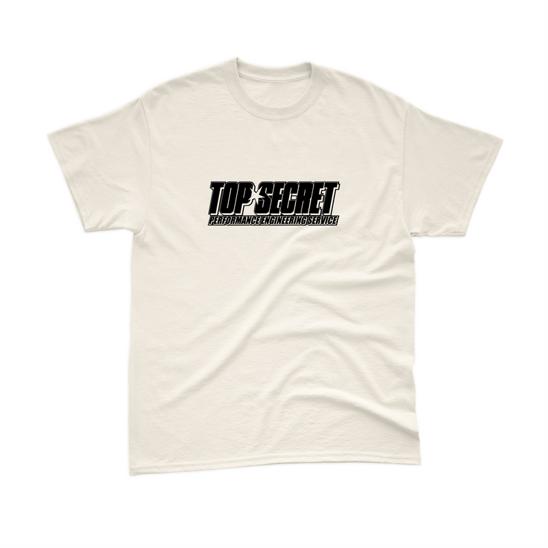 Camiseta Nissan Skyline GT-R R34 TOP SECRET V1 Off White