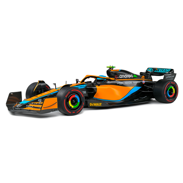 Miniatura Fórmula 1 McLaren MCL36 Lando Norris #4 1:18