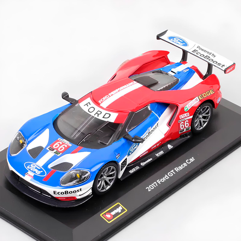 Miniatura Ford GT 2017 WEC em Metal 1:18