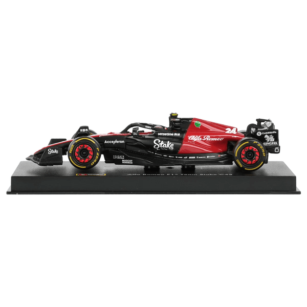 F1 Miniatura Alfa Romeo C43 #24 Guanyu Zhou 1:18