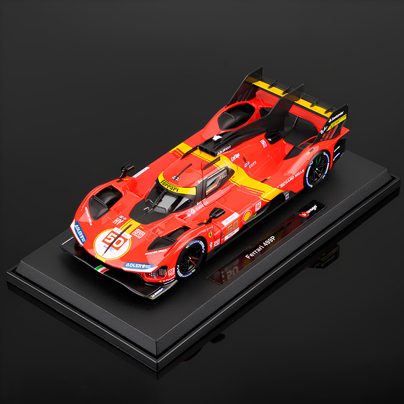 Miniatura WEC Ferrari 499P 2023 em Metal