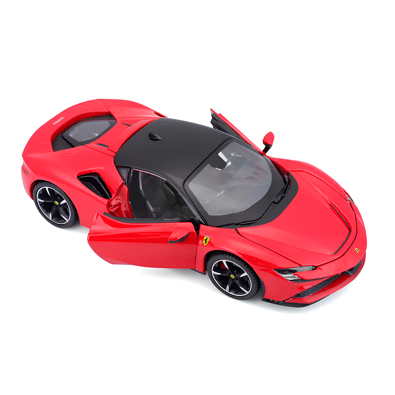 Miniatura Ferrari SF90 Stradale em Metal 1:18