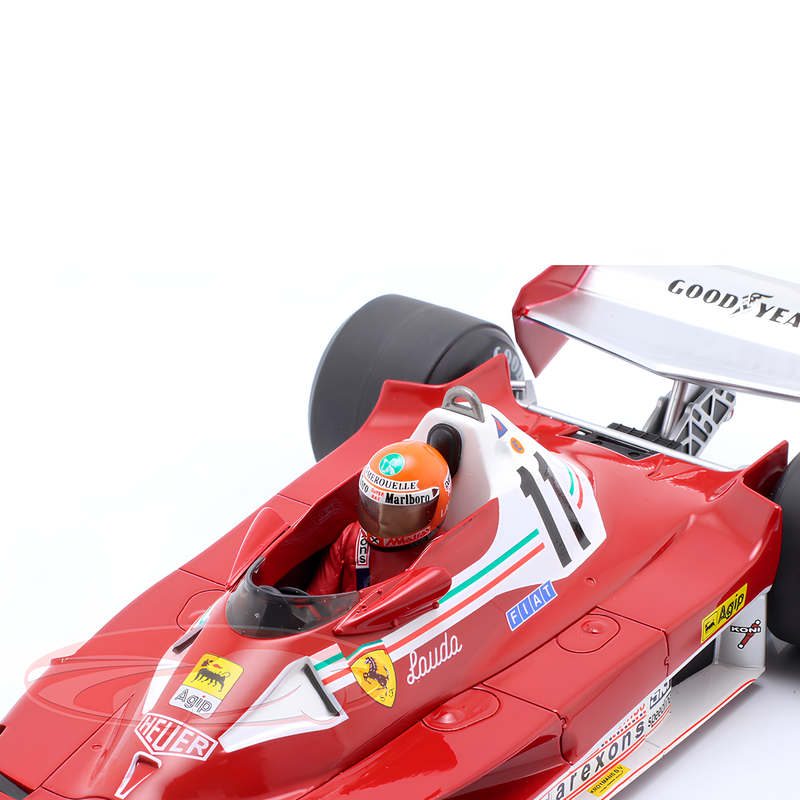 Miniatura Fórmula 1 Niki Lauda Ferrari 312 T2B 1:18