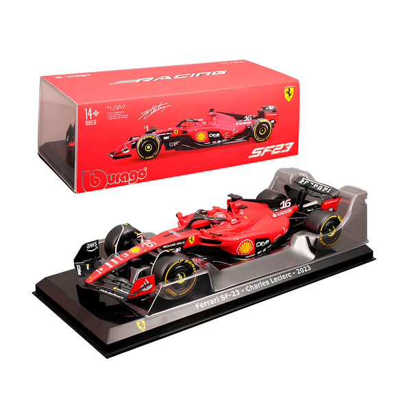 (2023) F1 Miniatura Ferrari SF23 #16 Charles Leclerc 1:18