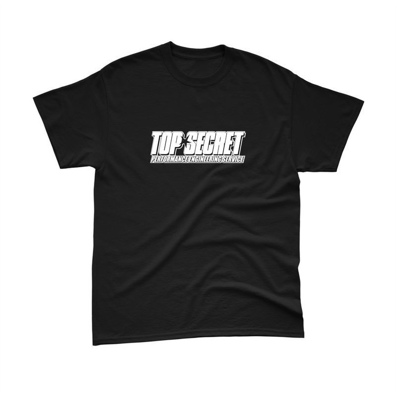 Camiseta Nissan Skyline GT-R R34 TOP SECRET V1 Preta