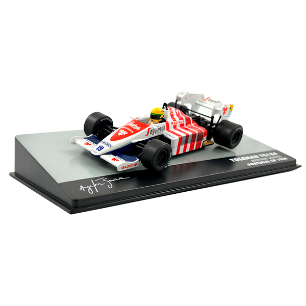 (1984) F1 Miniatura Toleman TG 184 Ayrton S. 1:18