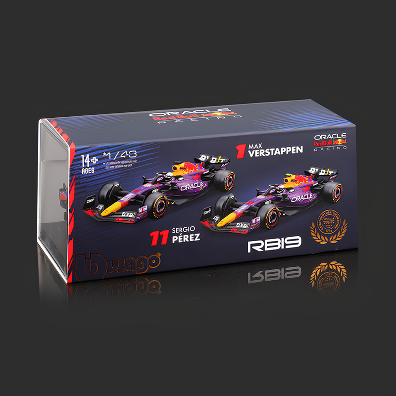 Miniatura Fórmula 1 Red Bull RB19 GP Las Vegas 1:18