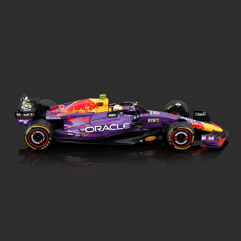 Miniatura Fórmula 1 Red Bull RB19 GP Las Vegas 1:18