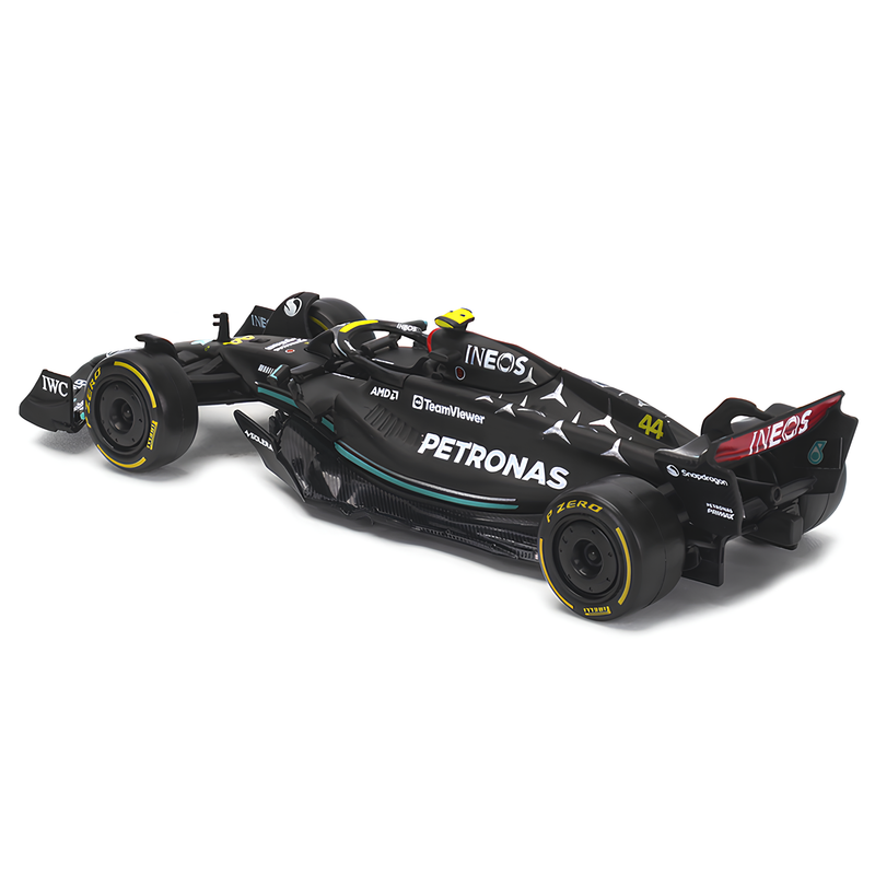 Miniatura Fórmula 1 Mercedes-AMG F1 W14 1:18 + Piloto Lewis Hamilton