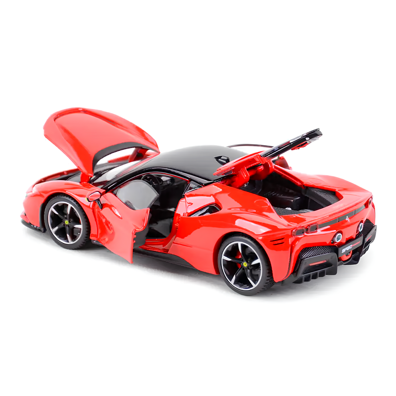 Miniatura Ferrari SF90 Stradale em Metal 1:18