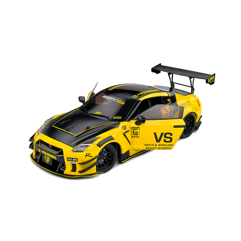 Miniatura Nissan GT-R (R35) Liberty Walk Body Kit 2.0 2020 1:18