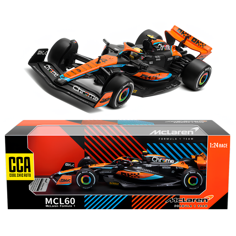 Miniatura Fórmula 1 McLaren MCL60 1:18