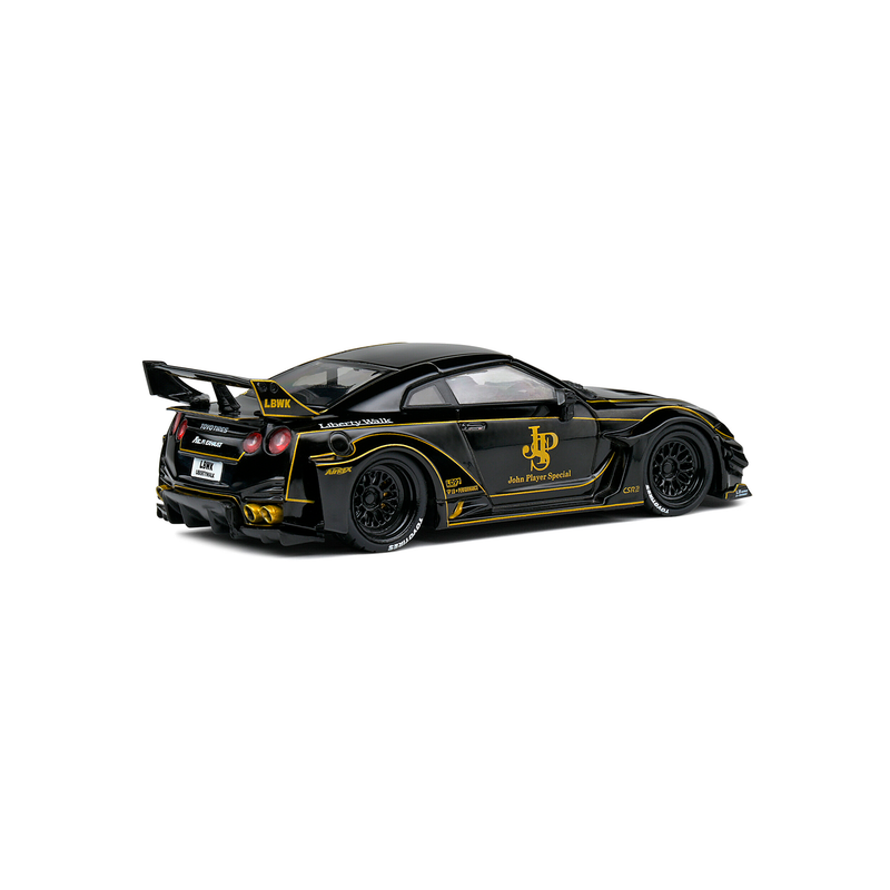 Miniatura Nissan GT-R (R35) LB Silhouette JPS 1:18