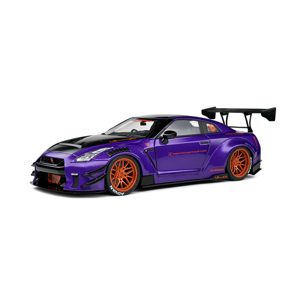 Miniatura Nissan GT-R (R35) 2022 Liberty Walk Body Kit 2.0 1:18