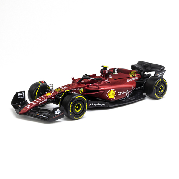 (2022) F1 Miniatura Ferrari 1:18 F1-75 #55 Carlos Sainz