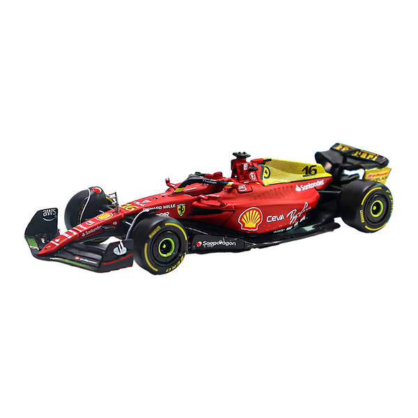 (2022) F1 Miniatura Ferrari 1:18 F1-75 Edição Comemorativa GP Monza #55 Carlos Sainz