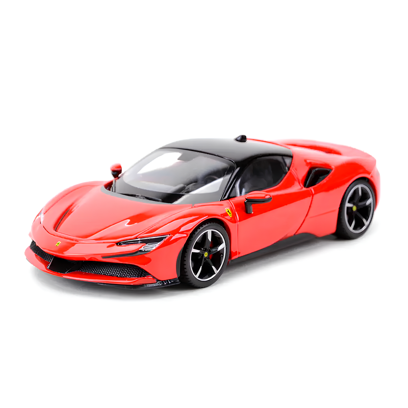 Miniatura Ferrari SF90 Stradale em Metal 1:18