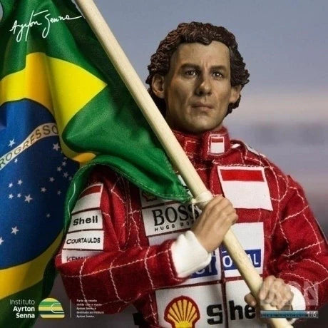 Ayrton Senna Scale 1/6 Live Legend Iron Studios Exclusivo