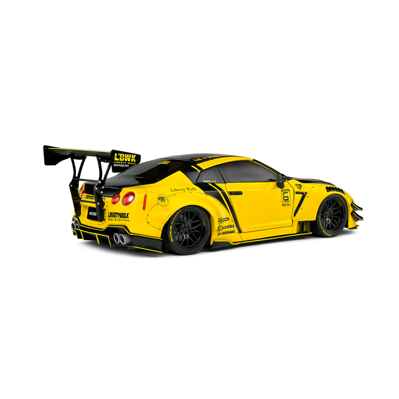 Miniatura Nissan GT-R (R35) Liberty Walk Body Kit 2.0 2020 1:18