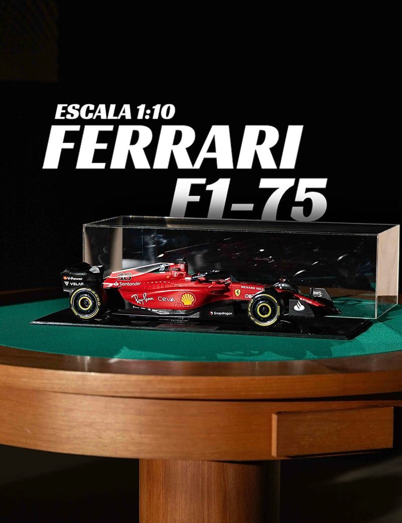 MINIATURA F1 FERRARI F1-75 / C.LECLERC - ESCALA 1:18 COM 53CM