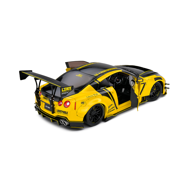 Miniatura Nissan GT-R (R35) Liberty Walk Body Kit 2.0 2020 1:18