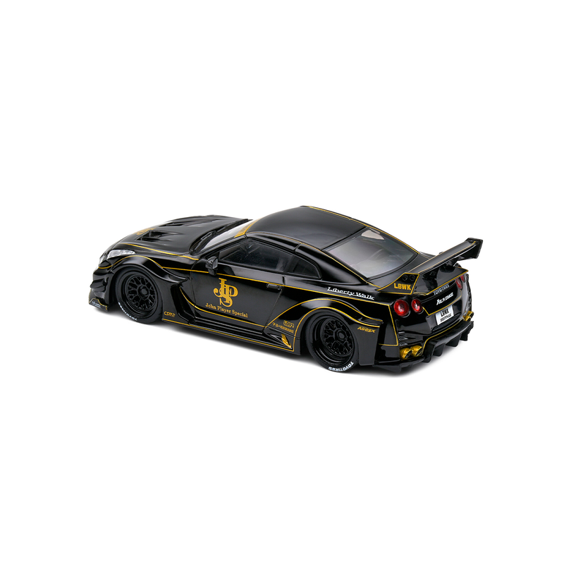 Miniatura Nissan GT-R (R35) LB Silhouette JPS 1:18