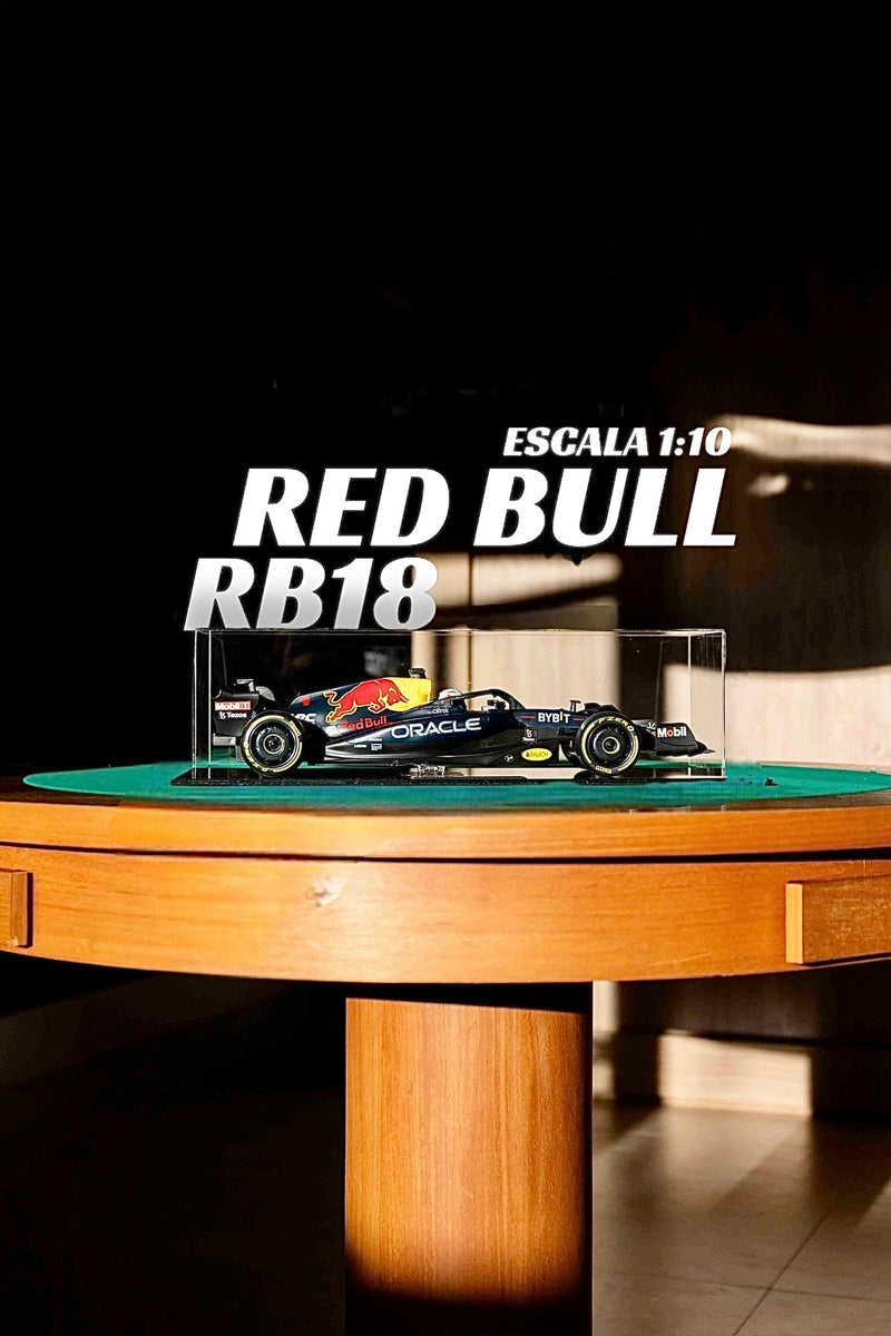 MINIATURA F1 RED BULL RB18 / M. VERSTAPPEN - ESCALA 1:18 COM 53CM