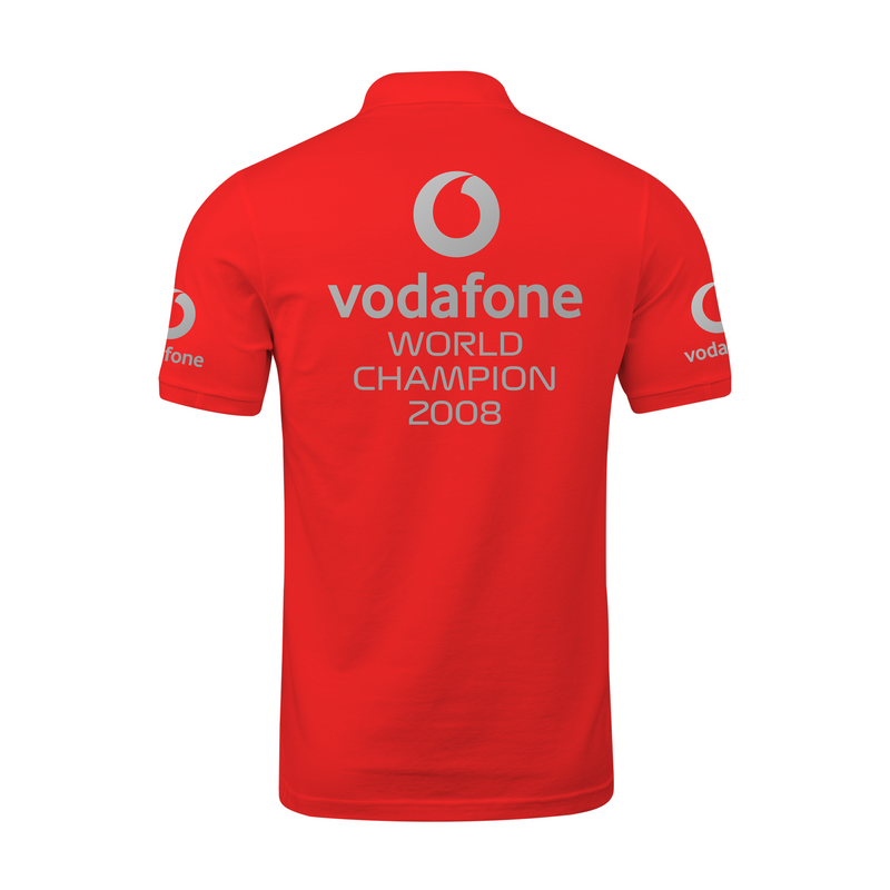 Camisa Polo Lewis Hamilton McLaren Vodafone 2008 WDC