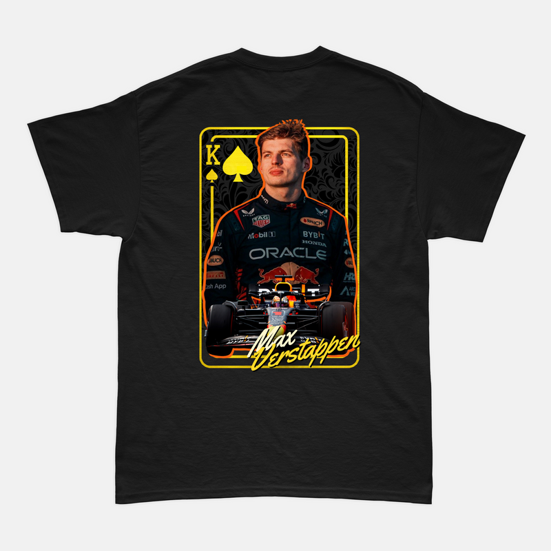 Camiseta Max Verstappen Edição Especial Las Vegas Algodão