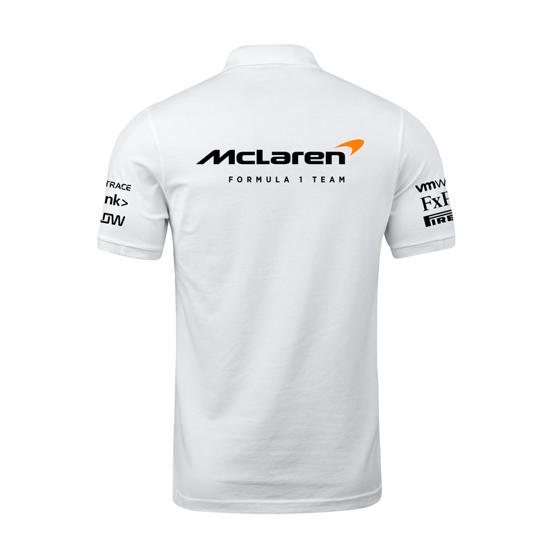 Camisa Polo Mclaren 2024 Branca