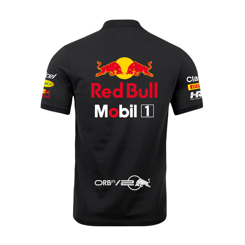 Camisa Polo Red Bull Racing 2024 Preta