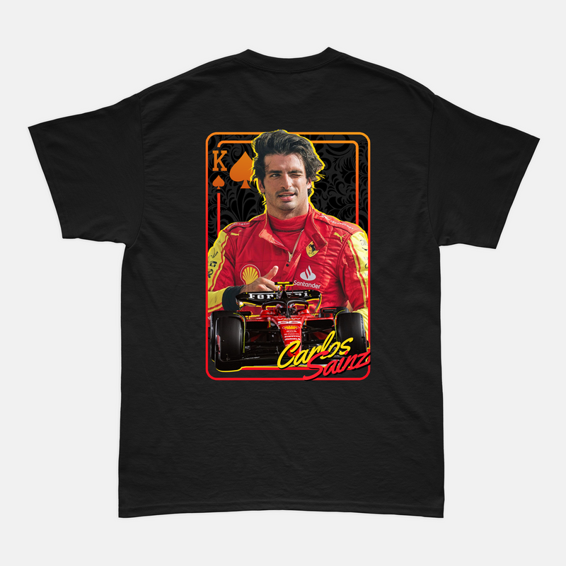 Camiseta Carlos Sainz Edição Especial Las Vegas Algodão