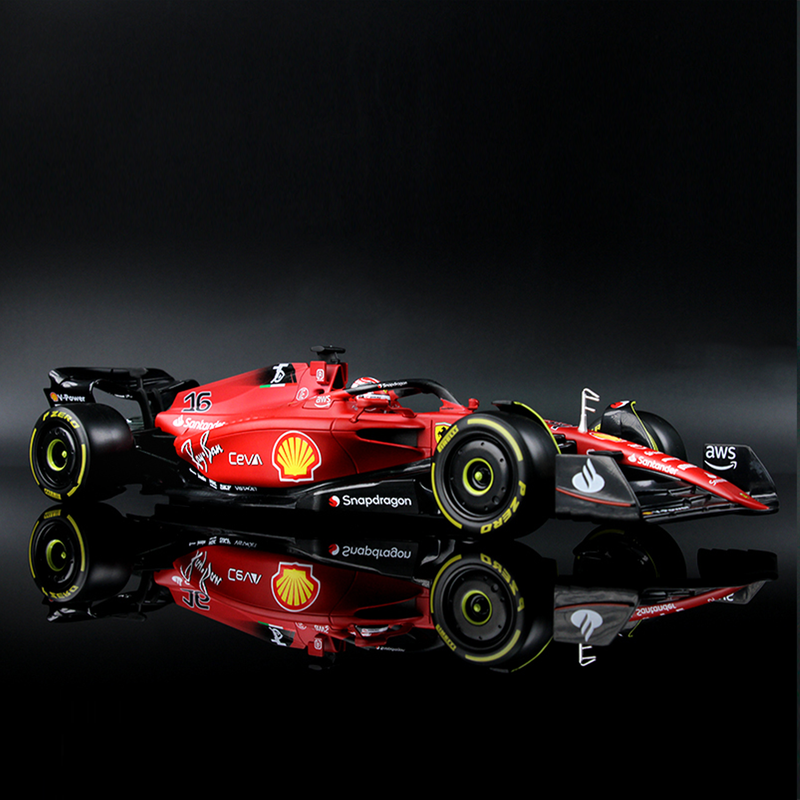 1:18 Ferrari F1-75 2022 Fórmula 1 Miniatura