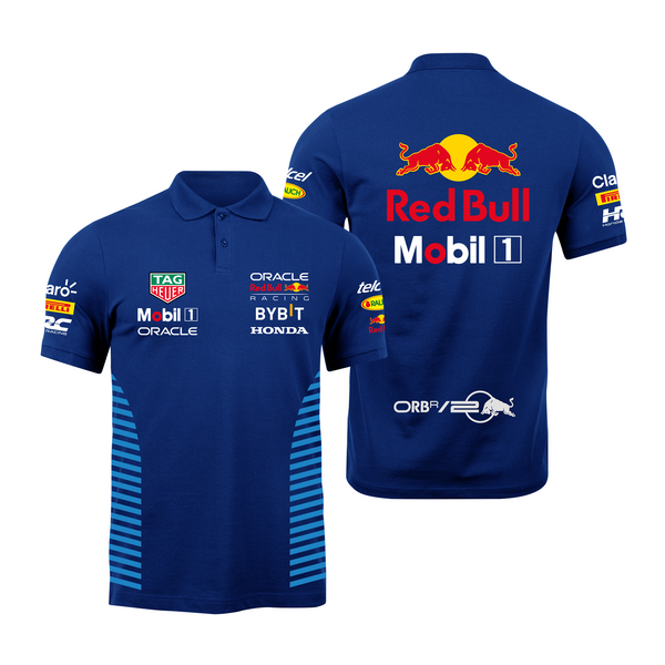 Camisa Polo Red Bull Racing 2024 Azul Marinho