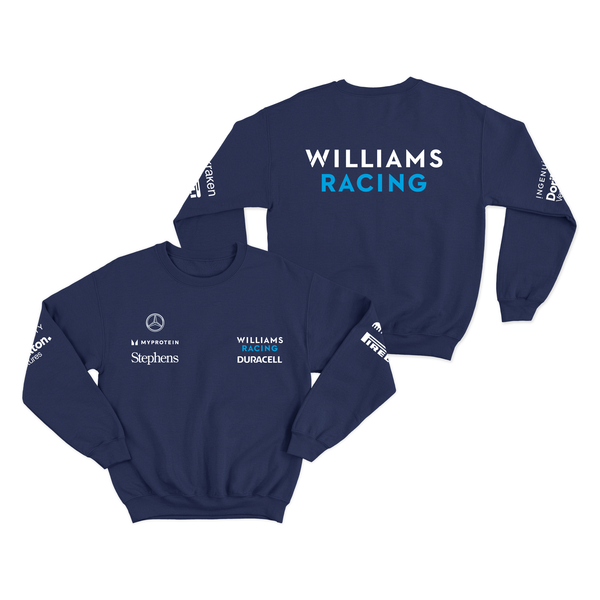 Moletom Williams Racing Azul Marinho 2024