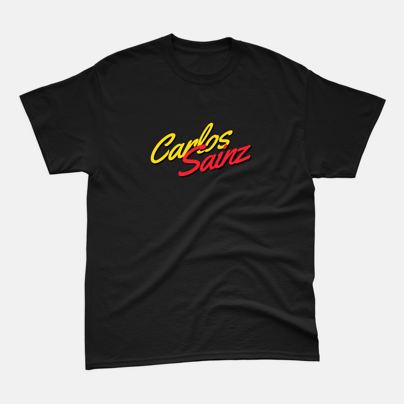 Camiseta Carlos Sainz Edição Especial Las Vegas Algodão