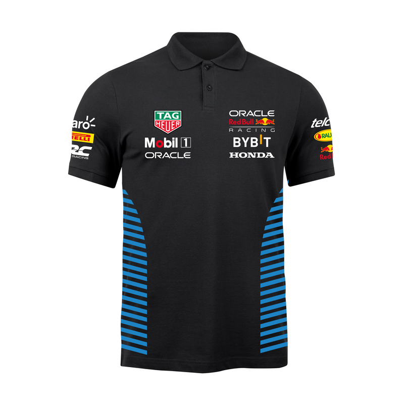 Camisa Polo Red Bull Racing 2024 Preta