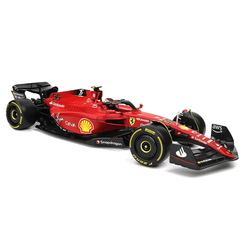 1:18 Ferrari F1-75 2022 Fórmula 1 Miniatura