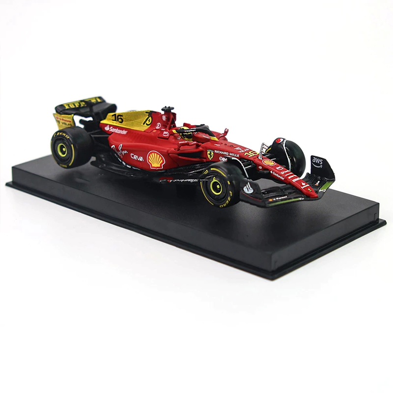 (2022) F1 Miniatura Ferrari 1:18 F1-75 Edição Comemorativa GP Monza