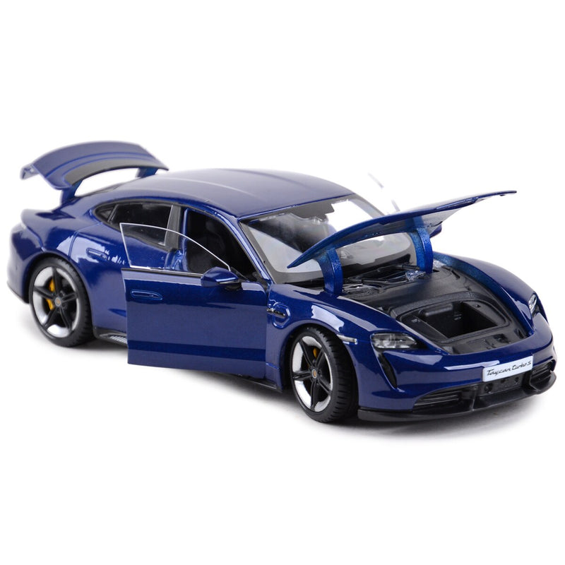 Miniatura Porsche™ Taycan Turbo S em Metal 1:18