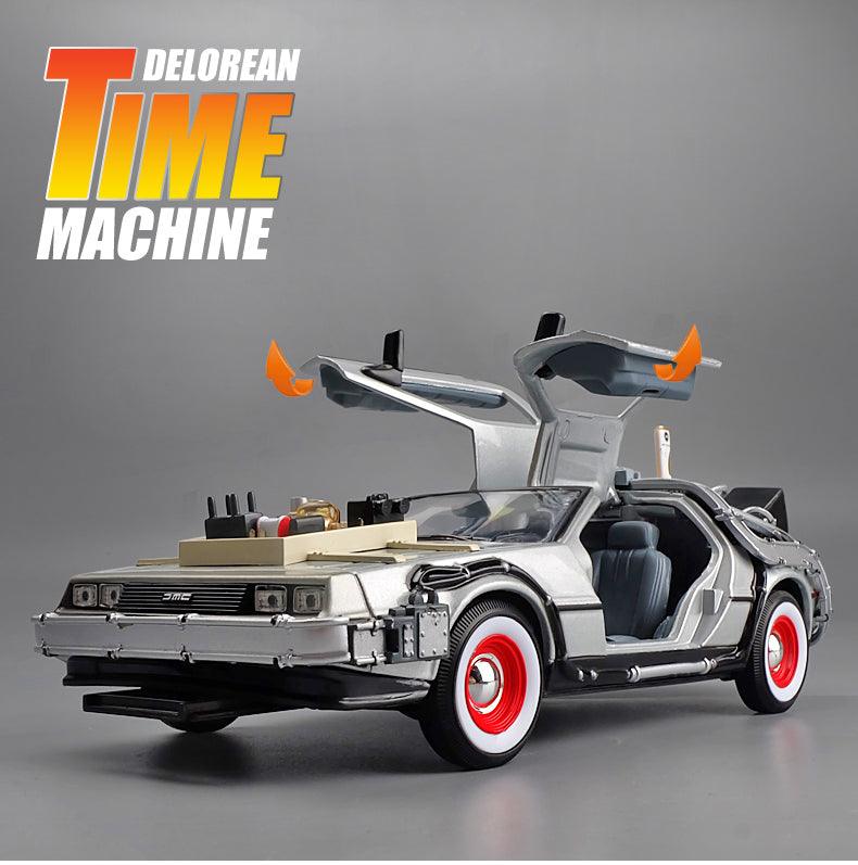 Miniatura Delorean Carro De Volta Para o Futuro 1:18