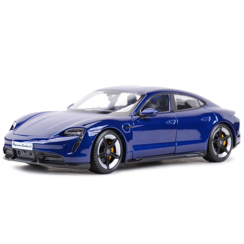 Miniatura Porsche™ Taycan Turbo S em Metal 1:18