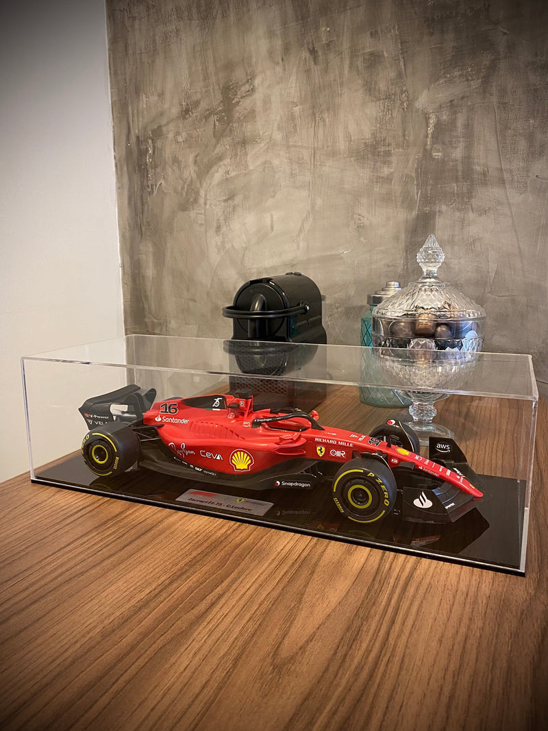 MINIATURA F1 FERRARI F1-75 / C.LECLERC - ESCALA 1:18 COM 53CM