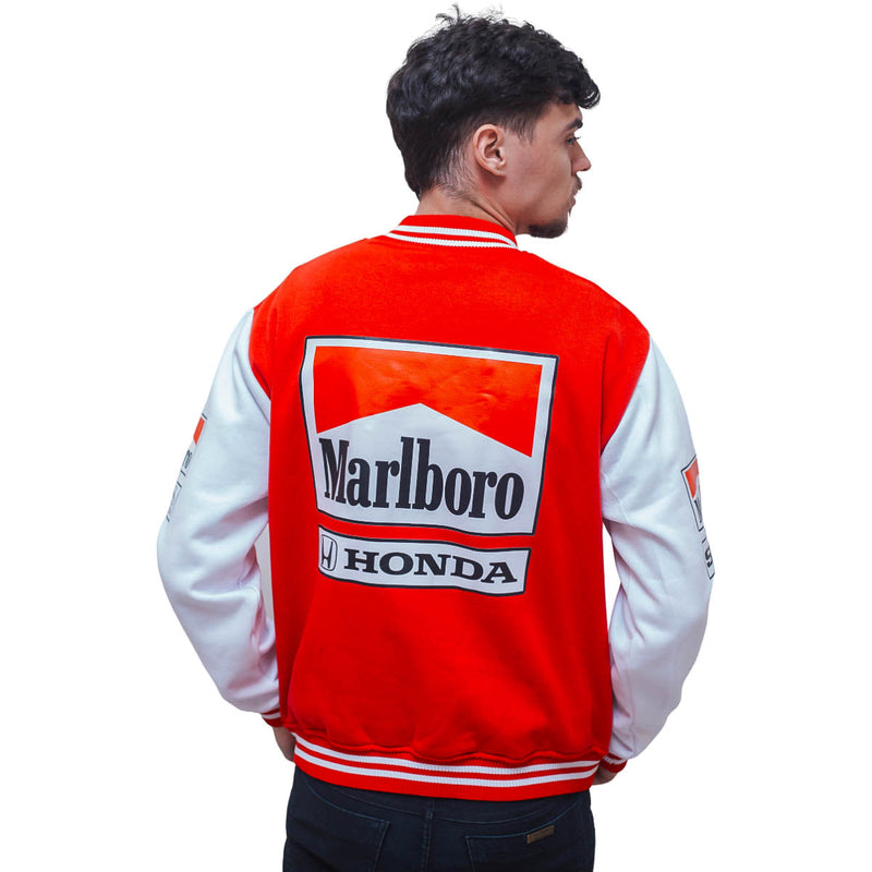 Jaqueta Mclaren Honda Marlboro Retrô