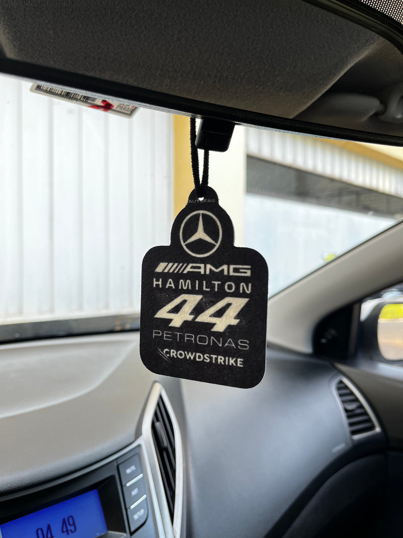 Aromatizante Mercedes AMG Lewis Hamilton Black