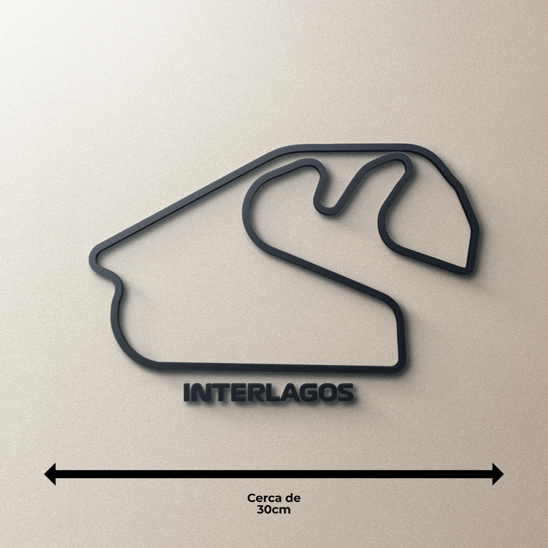 Interlagos - Brasil - Pista de Parede 3D